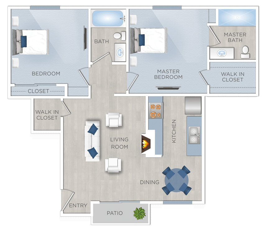 TWO BEDROOM APARTMENT
